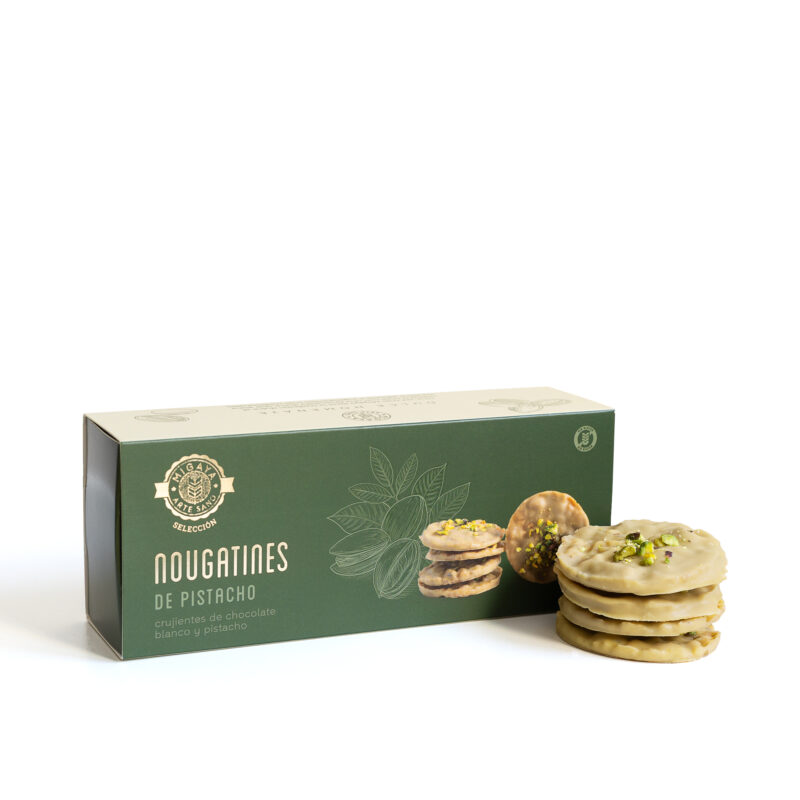 Nougatines de pistacho